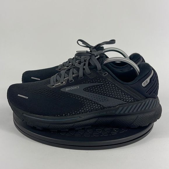Brooks Adrenaline GTS 22 Black Running Shoes 1103664E020 Women’s Size 9.5 4E - Picture 7 of 12